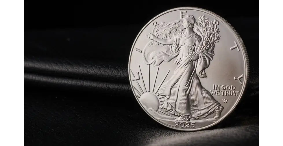 2025 1 oz Silver American Eagle $1 Coin BU
