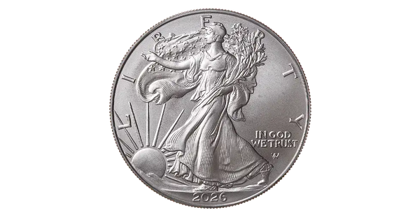 2026 1 oz Silver American Eagle $1 Coin BU