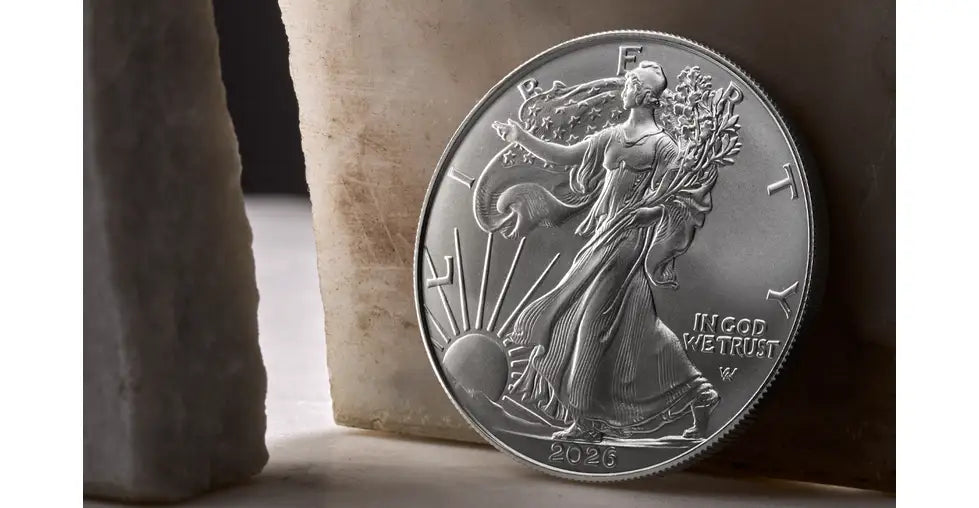 2026 1 oz Silver American Eagle $1 Coin BU